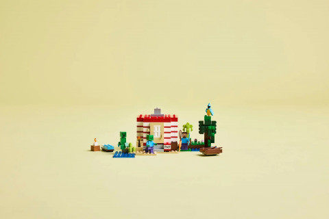 LEGO MINECRAFT 21275 THE TNT JUNGLE HOUSE - Galeria zdjęcie 9