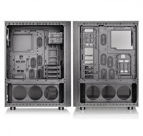 Obudowa Thermaltake Core X71 Full Tower USB3.0 Tempered Glass - Black - Galeria zdjęcie 3