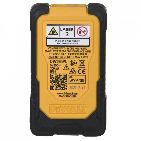 Dalmierz laserowy DEWALT 16m DW055PL-XJ - Galeria zdjęcie 6