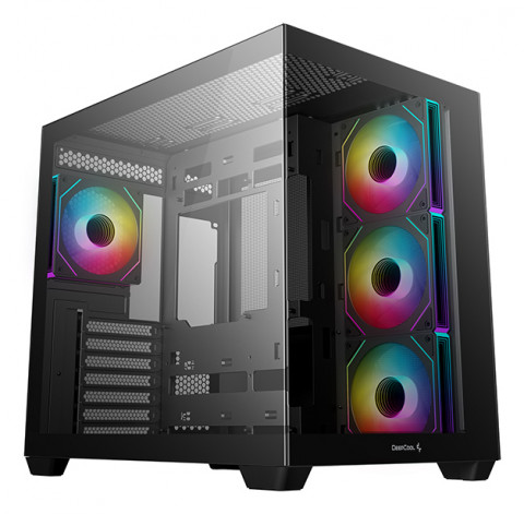 Obudowa DeepCool CG530 4F czarna - Galeria zdjęcie 1