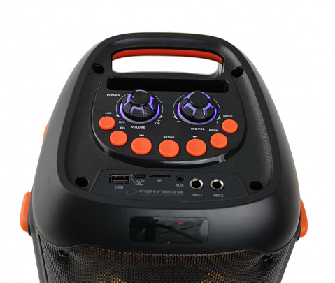ESPERANZA GŁOŚNIK BT FM LED RGB SINGER EP156 - Galeria zdjęcie 6