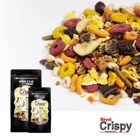 BIOFEED Royal Crispy Premium Cavia - karma dla świnki morskiej - 750g - Galeria zdjęcie 2