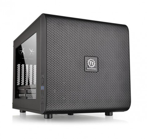 Obudowa Thermaltake Core V21 microATX Window Black - Galeria zdjęcie 1