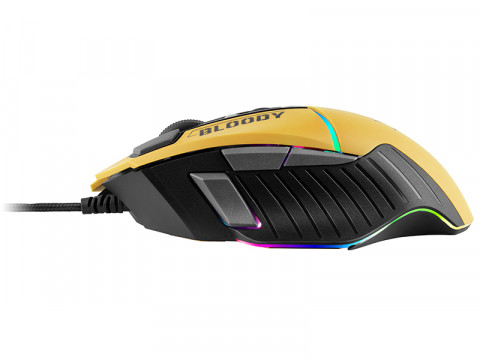 A4TECH MYSZ W95MAX USB SPORTS LIME A4TMYS47259 - Galeria zdjęcie 2