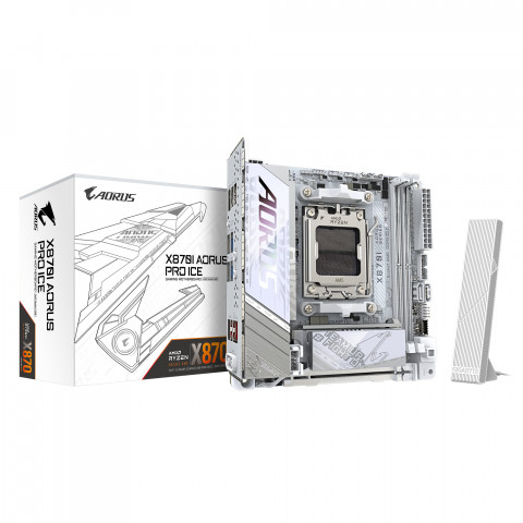 Płyta główna Gigabyte X870I AORUS PRO ICE - Galeria zdjęcie 1