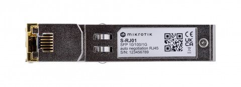 Wkładka SFP Mikrotik S-RJ01 1.25Gbps RJ45  100m - Galeria zdjęcie 2