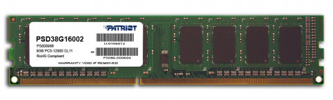 Patriot 8GB 1600MHz DDR3 Non-ECC CL11 DIMM 1.5V - Galeria zdjęcie 1