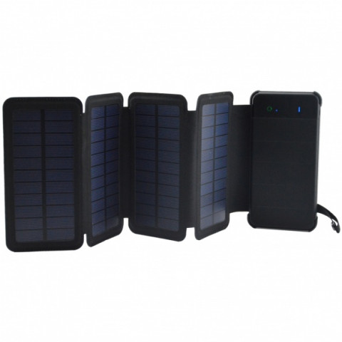 POWERNEED ŁADOWARKA SOLARNA CZARNA ES8000B - Galeria zdjęcie 2