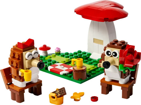 LEGO Icons 40711 - Piknik pary jeżyków - Galeria zdjęcie 3
