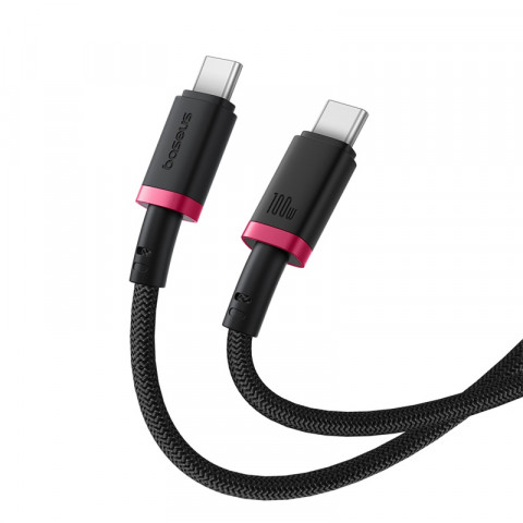 Kabel Baseus Dura Typ C-Typ C 100W 2m (czerwono-czarny) - Galeria zdjęcie 4