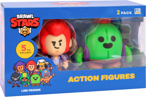 BRAWL STARS S1 ACTION FIGURES 11cm - 2 PACK VER.A - Galeria zdjęcie 1