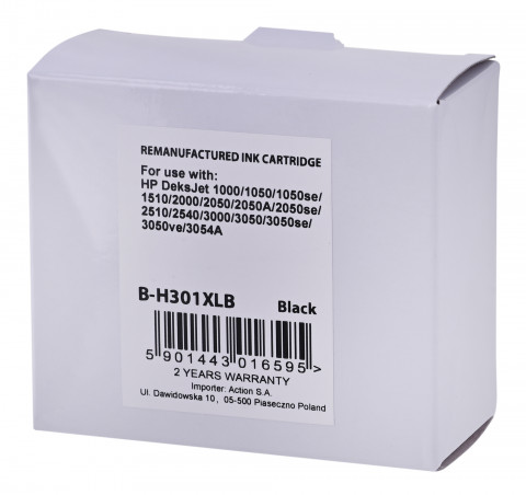 SUPERBULK tusz do HP 301XL CH563 reg B-H301Bk - Galeria zdjęcie 5