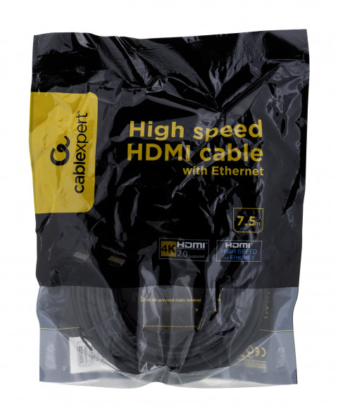 Kabel do monitora hdmi v1.4 (19pin) m/m 7.5m cc-hdmi4-7.5m - Galeria zdjęcie 3