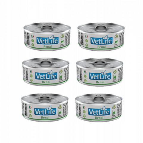  FARMINA Vet Life Renal Feline - mokra karma dla kota - 6x85g - Galeria zdjęcie 2