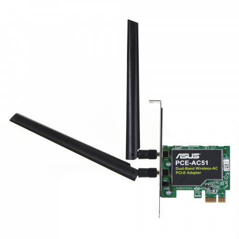 ASUS-PCE-AC51 karta sieciowa PCIE Wireless 802.11ac - Galeria zdjęcie 1
