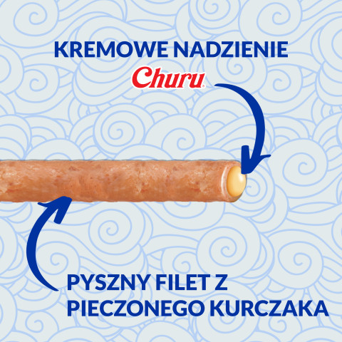 INABA Churu Rolls Kurczak z tuńczykiem i przegrzebkiem - przysmak dla kota 3x(4x10g) + 4x10g GRATIS! - Galeria zdjęcie 5