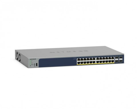 Switch Netgear GS728TPP-300EUS 28p PoE 380W (PoE+: 24p) Managed Gigabit - Galeria zdjęcie 3