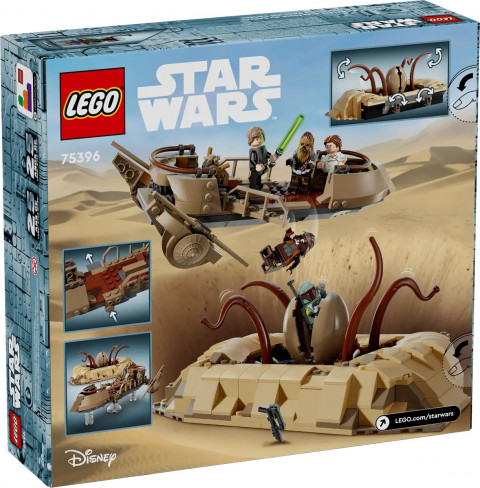LEGO Star Wars 75396 Pustynna barka i jama sarlacca - Galeria zdjęcie 2