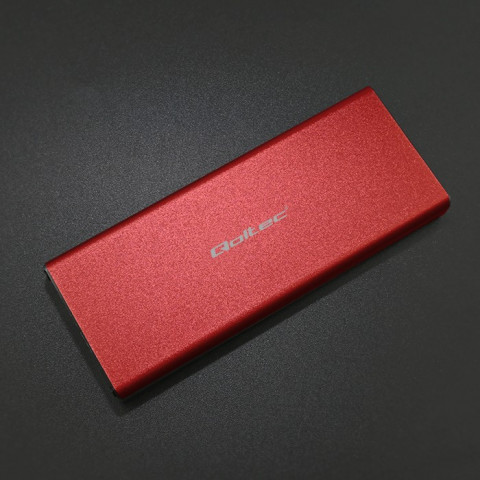 QOLTEC OBUDOWA NA DYSK M.2 SSD | SATA | NGFF | USB - Galeria zdjęcie 5