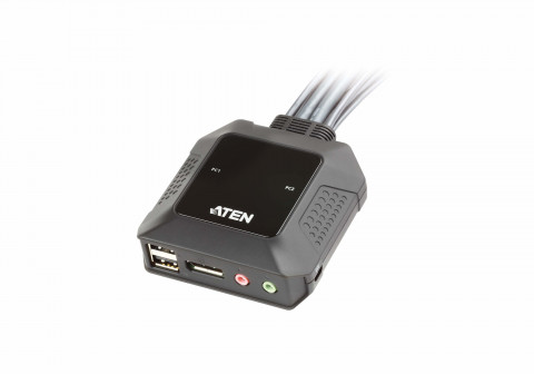 ATEN PRZEŁĄCZNIK KVM CS22DP-AT 2-PORT DISPLAYPORT - Galeria zdjęcie 3