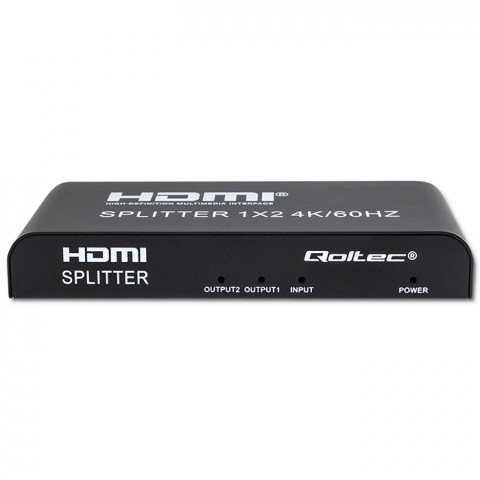 QOLTEC ROZDZIELACZ SPLITTER 2XHDMI 4KX2K | 6GB/S - Galeria zdjęcie 8