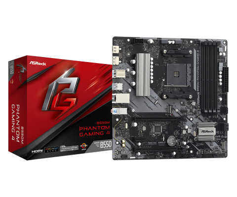 Płyta główna Asrock B550M PHANTOM GAMING 4 - Galeria zdjęcie 1