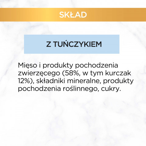 GOURMET GOLD Mus z tuńczykiem - mokra karma dla kota - puszka - 12x85g - Galeria zdjęcie 12