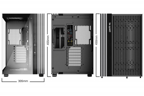 OBUDOWA BE QUIET! Base 600 DX Black - Galeria zdjęcie 2