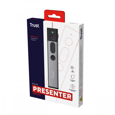 Presenter Trust KAZUN Wireless Grey (23333) - Galeria zdjęcie 6