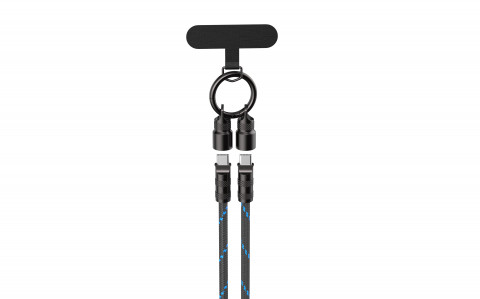 Kabel do ładowania Havit CB6340 1.2M (czarno-niebieski) - Galeria zdjęcie 3