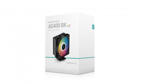 Chłodzenie DeepCool AG400 BK ARGB (R-AG400-BKANMC-G-2) - Galeria zdjęcie 10