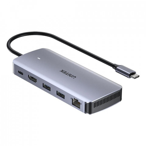 UNITEK AKTYWNY HUB USB-C 10GBPS,M.2,HDMI, PD 100W - Galeria zdjęcie 1