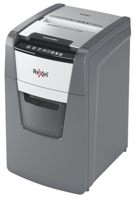 Rexel Niszczarka Optimum AutoFeed+ 130M, (P-5), 130 kartek, 44 l kosz - Galeria zdjęcie 2