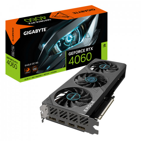 Karta graficzna Gigabyte GeForce RTX 4060 EAGLE OC 8GB GDDR6 (GV-N4060EAGLE OC-8GD) - Galeria zdjęcie 2