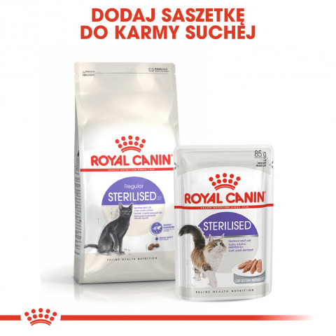 ROYAL CANIN Sterilised37 FHN Adult - sucha karma dla kota - 400g - Galeria zdjęcie 4