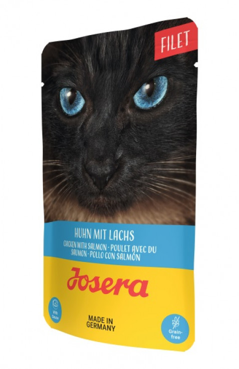 JOSERA Filet kurczak z łososiem - mokra karma dla kota - 70 g - Galeria zdjęcie 1