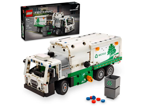 LEGO TECHNIC 42167 Śmieciarka Mack® LR Electric - Galeria zdjęcie 1