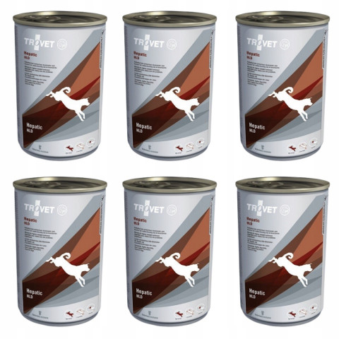 TROVET Hepatic HLD z kurczakiem - mokra karma dla psa - puszka - 6x400g - Galeria zdjęcie 2