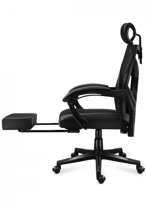 Fotel gamingowy Huzaro Combat 5.0 Black - Galeria zdjęcie 3