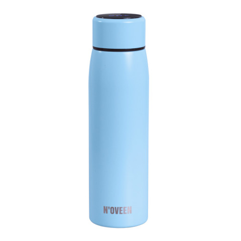 Butelka Termiczna LED NOVEEN TB2217 Light Blue Mat 380 ml - Galeria zdjęcie 1