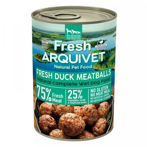 ARQUIVET Fresh Kaczka z rybą oceaniczną - półwilgotna karma dla psa - 10kg + GRATIS! - Galeria zdjęcie 3