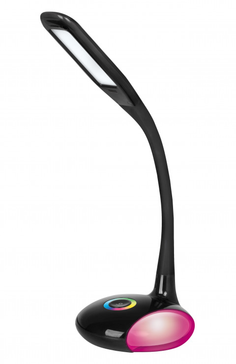 Nowoczesna lampka na biurko wielokolorowa RGB LED Activejet VENUS RGB czarna z funkcją oświetlenia nocnego - Galeria zdjęcie 6