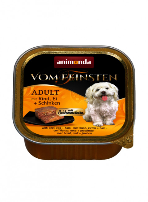 ANIMONDA Vom Feinsten Adult Classic MIX SMAKÓW - mokra karma dla psa - 24x150g - Galeria zdjęcie 2