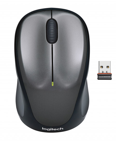 Mysz Logitech M235 Dark Grey bezprzewodowa - Galeria zdjęcie 2