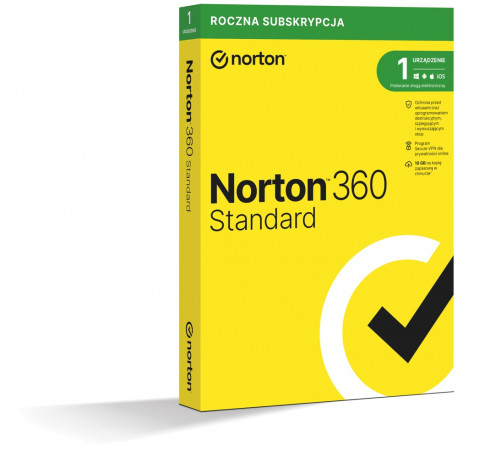 Norton 360 Standard 1D/12M BOX - Galeria zdjęcie 1