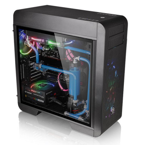 Obudowa Thermaltake Core V71 Tempered Glass - Black - Galeria zdjęcie 23