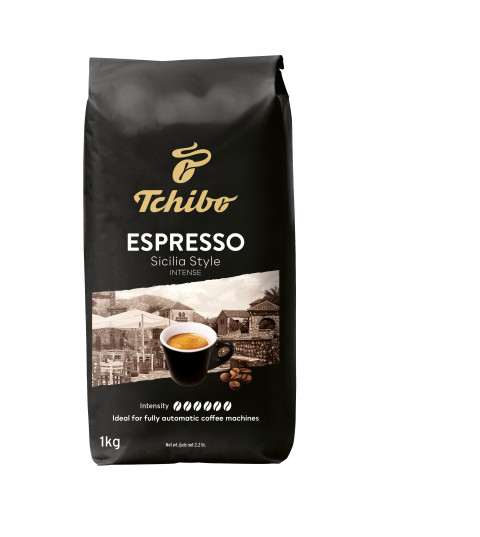 Kawa Ziarnista Tchibo Espresso Sicilia Style 1KG - Galeria zdjęcie 4