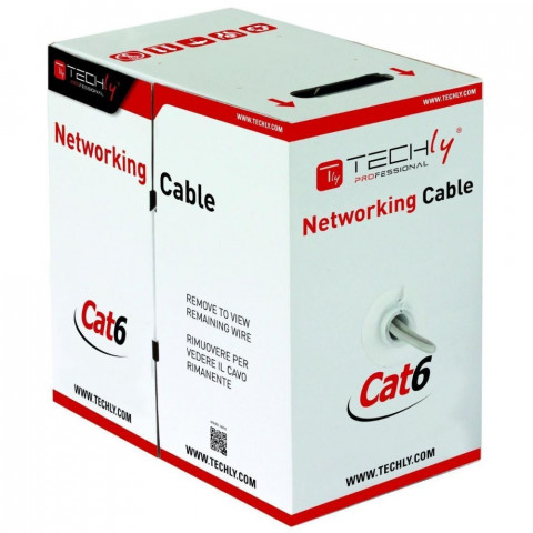 TECHLY KABEL SKRĘTKA KAT 6 S/FTP PIMF DRUT 305M BO - Galeria zdjęcie 2