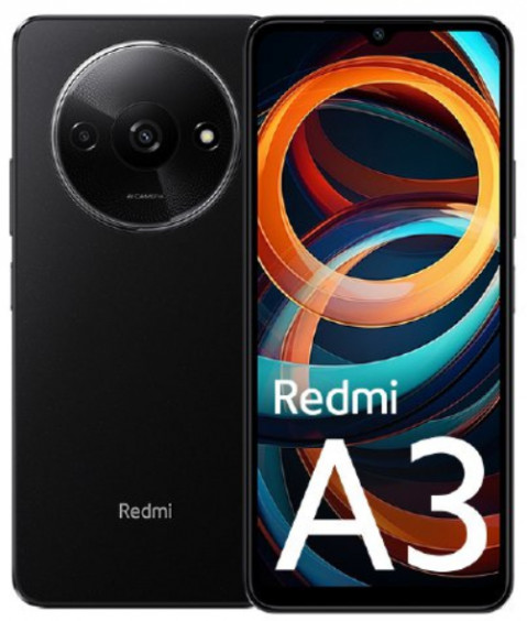 Smartfon Xiaomi Redmi A3 3/64GB Midnight Black - Galeria zdjęcie 1