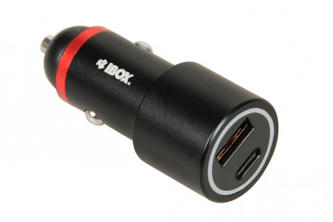 ŁADOWARKA SAMOCHODOWA I-BOX C-20 USB C+A 48W - Galeria zdjęcie 7